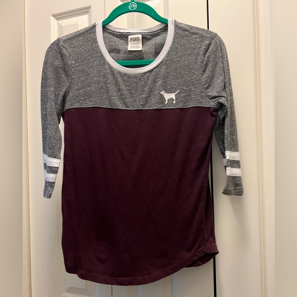 Victorias Secret PINK 3/4” shirt
